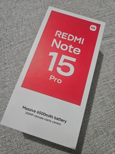 Redmi note 15 pro 4g 8gb 256gb ram completo novíssimo 