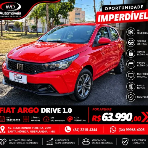 Fiat Argo Drive 1.0 6V Flex 2023