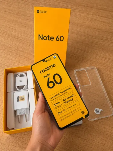 Troco ou vendo smartphone Realme Note 60 novo + entrega e aceito cartão