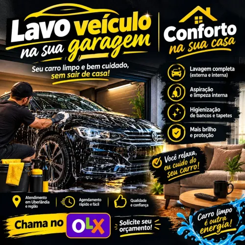 ? LAVAGEM DE CARROS NA SUA GARAGEM - CONFORTO NA SUA CASA