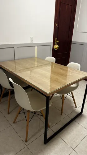 Mesa industrial 135x90cm