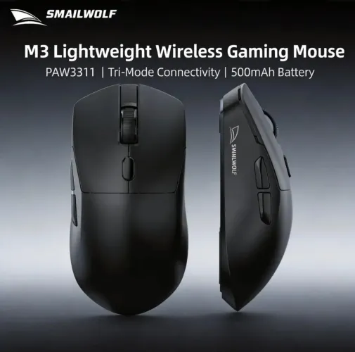 Mouse Gamer SmailWolf M3 Tri-Mode