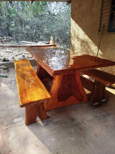Mesa rústica