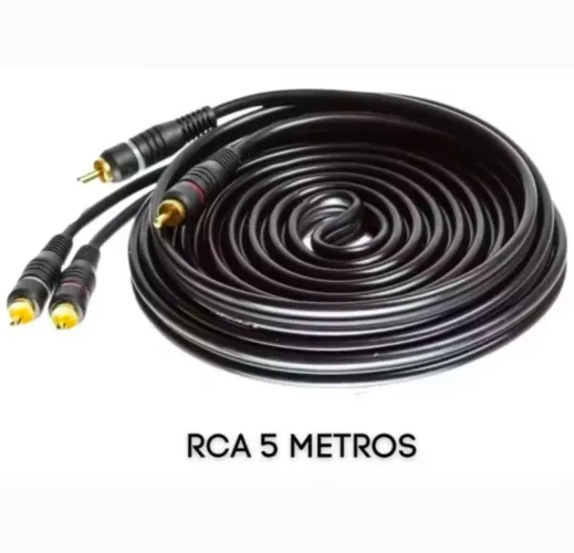 Cabo RCA 5 metros Automotivo.