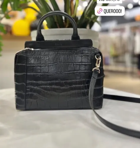 Bolsa em couro Shutz