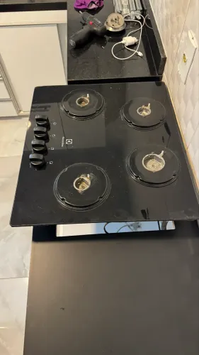 Fogão cooktop Eletrolux 4 bocas