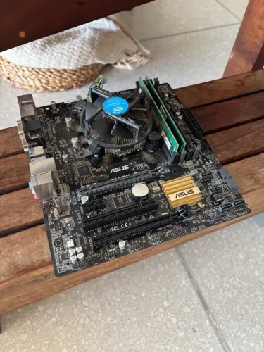Kit Placa Mãe, Processador e Memória RAM