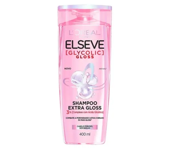 Shampoo Elseve Glycolic Gloss 400ml