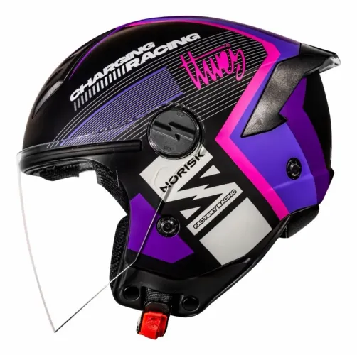 Capacete Norisk, N°58, Neo Vision Violeta