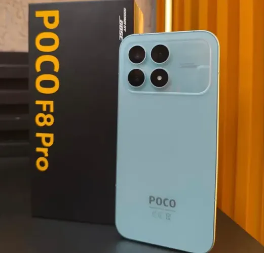 Pocophone F8 Pro ( 5G ) 512GB+ 12GB RAM Global ( 4.099,90 A VISTA) Preto e Cinza e Azul