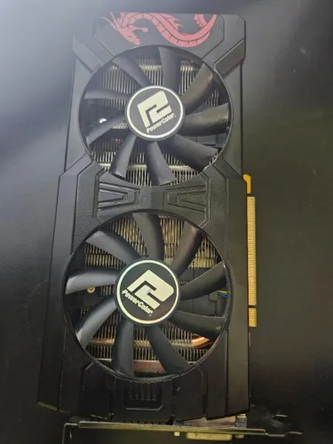 Placa de Vídeo PowerColor Red Dragon RX 570 4GB