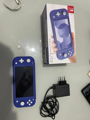 Switch lite azul bloqueado