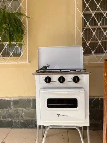 Fogão Venax branco 2 bocas