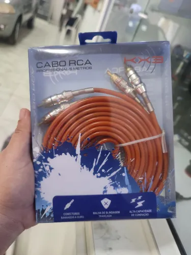 Cabo RCA Blindado de 5 M