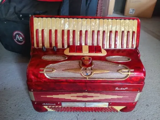 Acordeon/sanfona italiana 120bxs