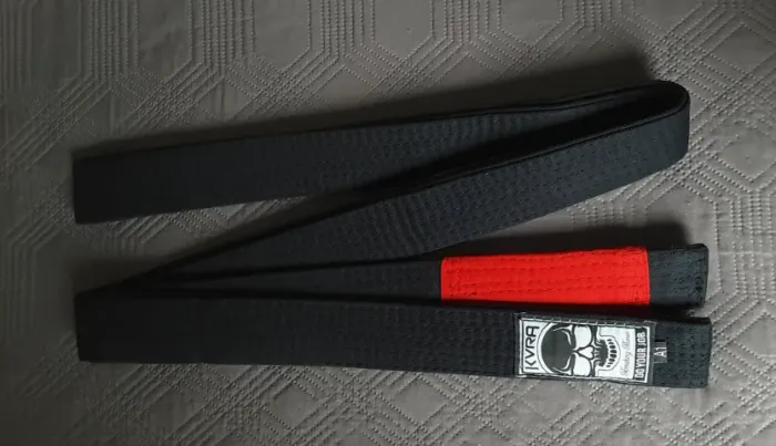 Faixa preta A1 para Jiu-Jitsu e Artes Marciais kvra