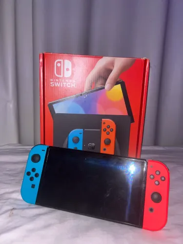 Nintendo Switch Oled 64gb Seminovo