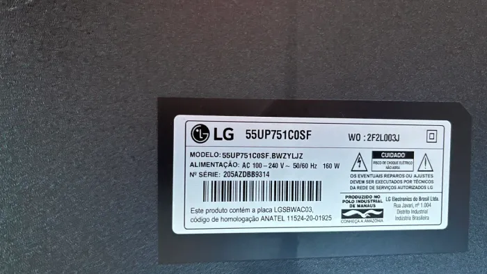 TV LG 55? + TV Philco 40? para retirada de peças | Tela quebrada