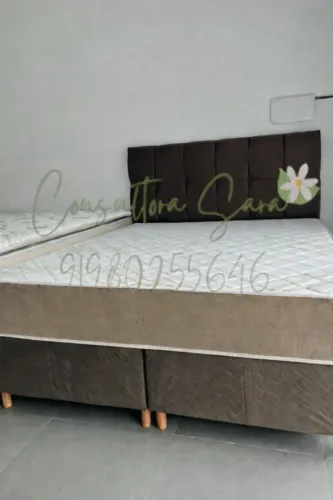 CAMA BOX QUEEN MOLAS ENSACADAS DISPONÍVEL À PRONTA-ENTREGA