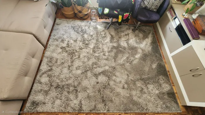 Tapete São Carlos Cinza 2 X 2.5 m