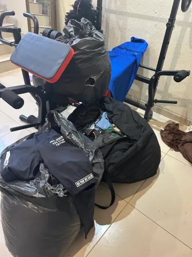 Lote de roupa para brechó 