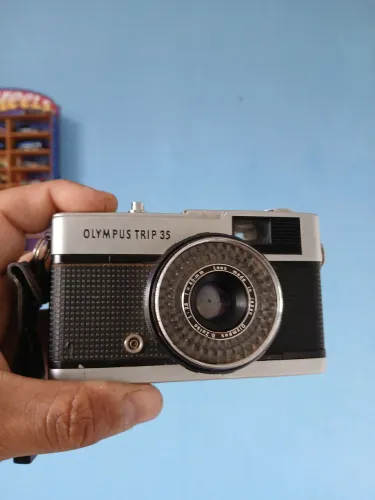 Câmera analógica Olympus trip 35 analógica