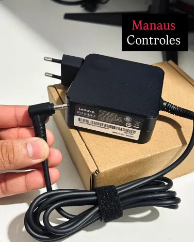 Carregador Lenovo Ponta fina para Notebook .