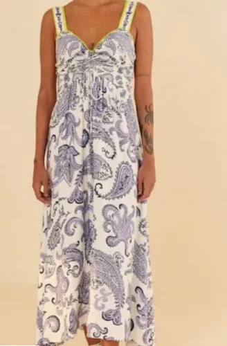 vestido farm estampado G
