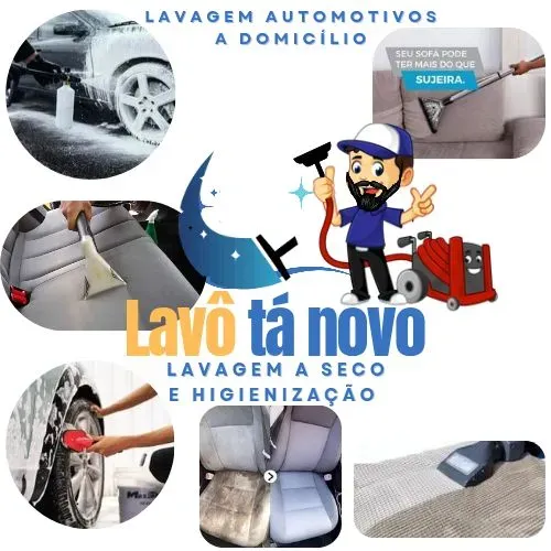 Limpeza de estofados e higienização de veículos