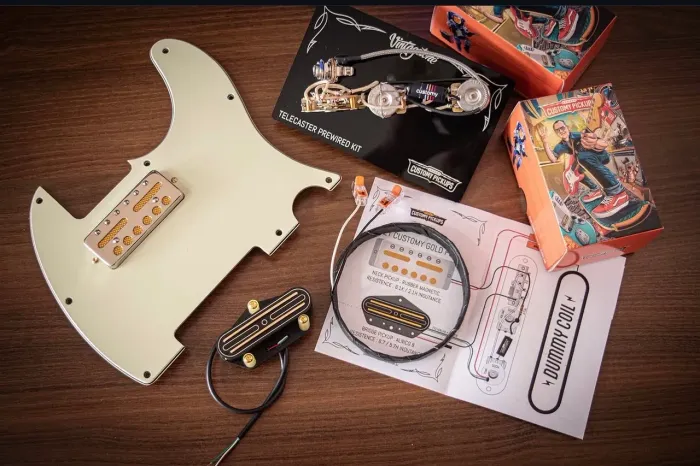 kit Telecaster completo - pickups + prewired by CustomyPickups