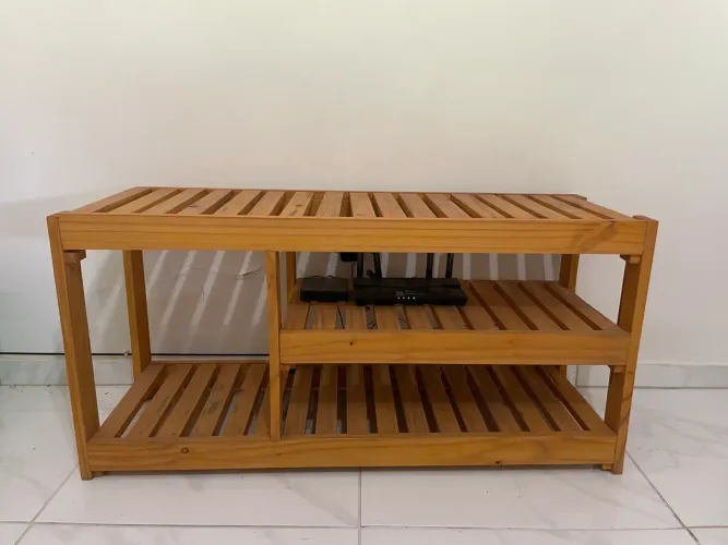 Rack/Sapateira de pinus