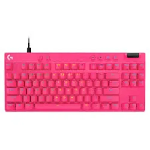 Teclado LOGITECH G PRO X TKL RAPID magenta 