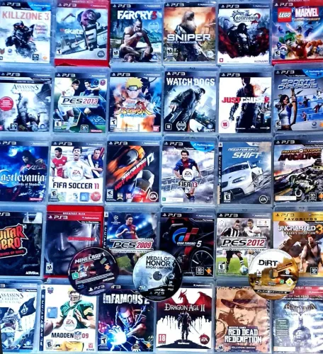 Jogos de ps3 por 45$