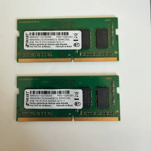 Kit 2x Memória RAM 8GB DDR4 Notebook