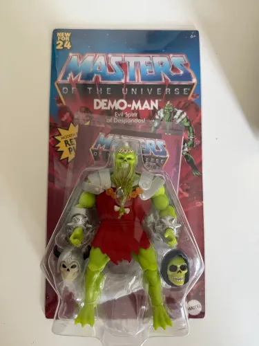 Mattel Creations Demo Man NOVO MOTU