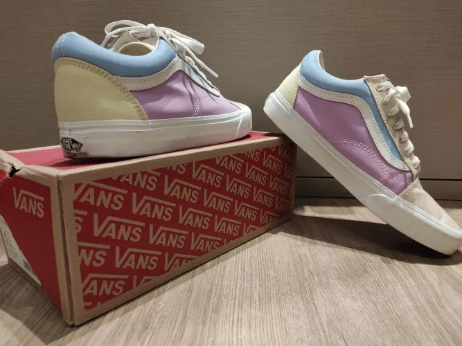 Tênis vans old skool pastel multi 