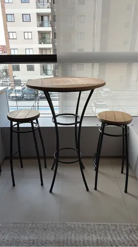 Mesa alta de bar Bistrô 