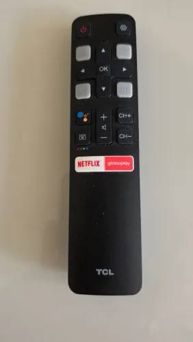Controle Remoto Original TV TCL 50P715 Smartv