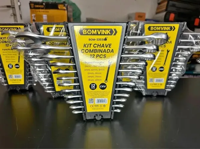 Kit de chave combinada 6-22mm 12 peças - Bomvink (PROMOÇÃO)