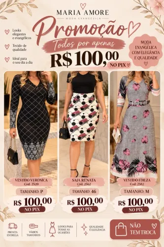 Roupas moda evangélica