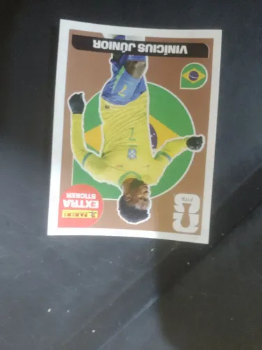 Figurinha do Vinícius Jr bronze