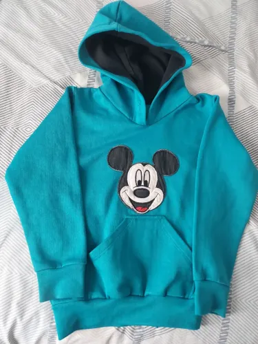 Moletom infantil com capuz Mickey tam 6