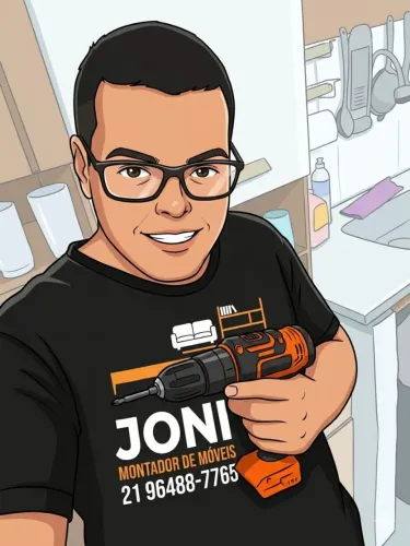 MONTADOR JONI NASCIMENTO - Montagem c/ Garantia | Atendo Hoje<br>