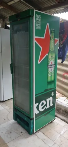 Expositor de bebidas usado funcionando perfeitamente com entrega e garantia