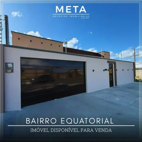 VENDE-SE EXCELENTE CASA MOBILIADA NO EQUATORIAL