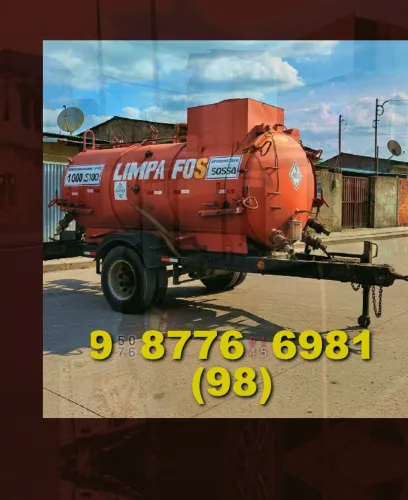Limpa Fossa: serviço de qualidade! Atendemos centro, São Francisco, e Cohab.