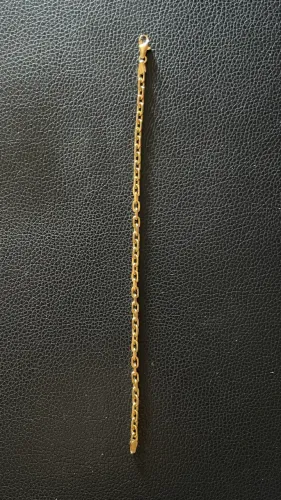 Pulseira de Ouro 18k Modelo Cartier 10.1g . 21cm | Design Maciço