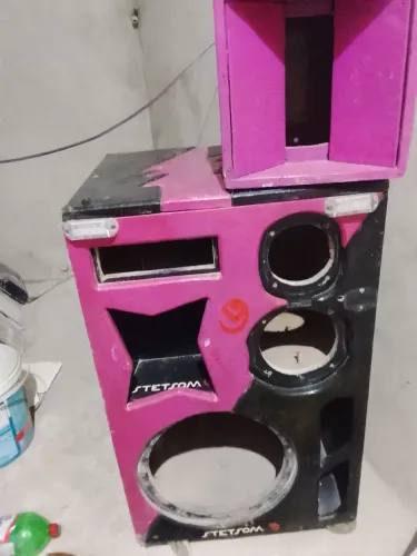 Caixa bob pra auto falante de 12 