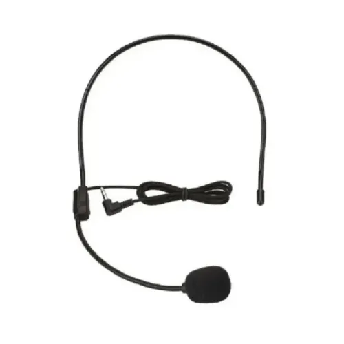 Microfone Headset Auricular P2 Mono - Semi-Novo (Estilo Yoga HM-20)