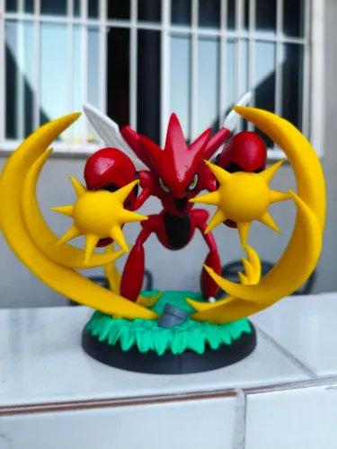 Diorama Scizor Pokémon